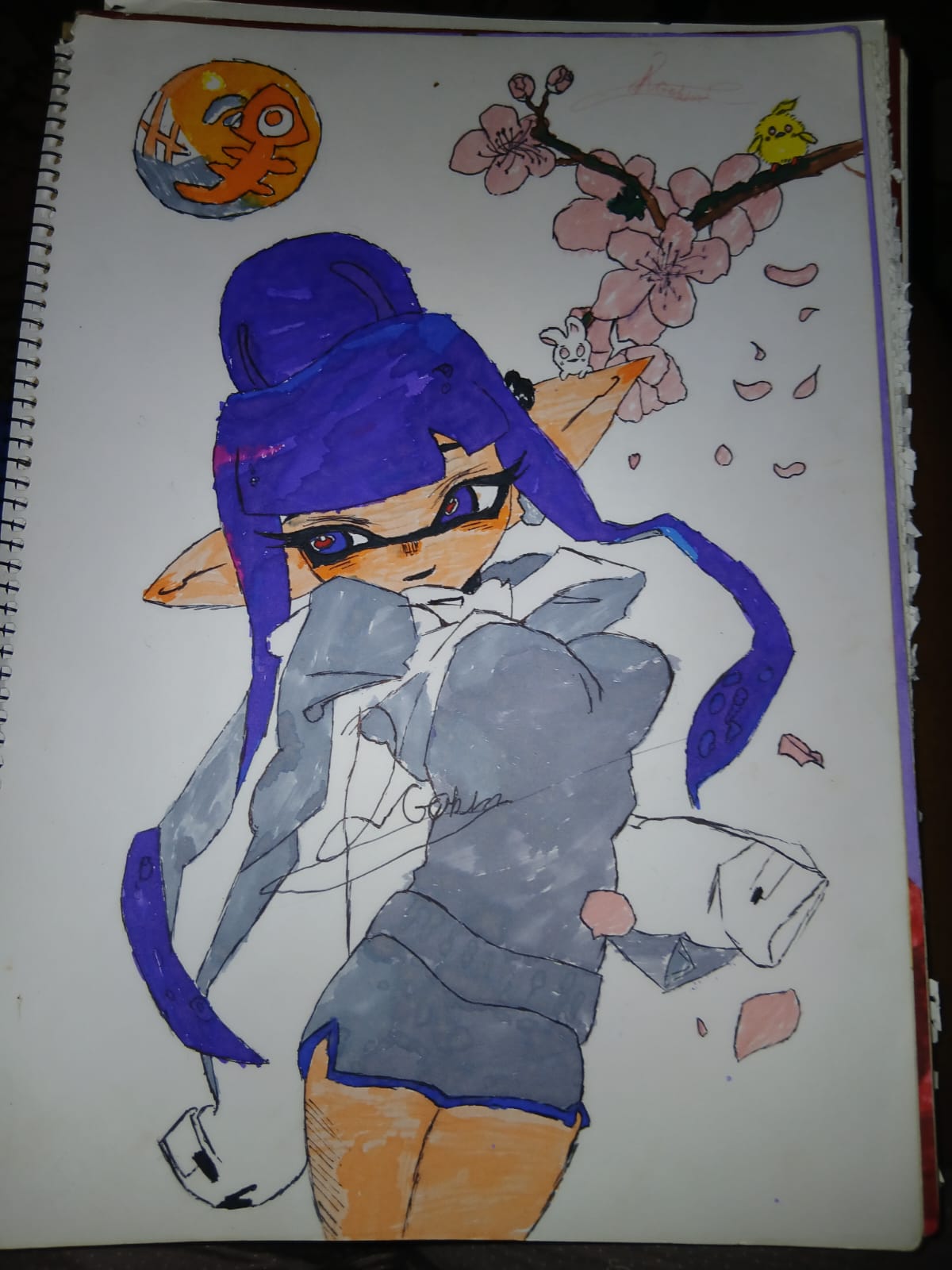 Tekening van jongeren - Hoop